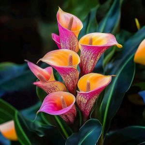 Калла Оникс купить по цене от 450р. в интернет-магазине «Посадика» с доставкой почтой в в Алагире и по всей России – [изображение №1].