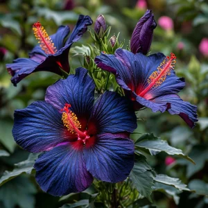 Гибискус Саншайн Кисс купить по цене от 450р. в интернет-магазине «Посадика» с доставкой почтой в в Алагире и по всей России – [изображение №1].