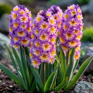 Гиацинт Пинк Перпл купить по цене от 2099р. в интернет-магазине «Посадика» с доставкой почтой в в Алагире и по всей России – [изображение №1].